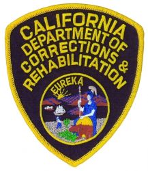 "CDCR" California Dept. of Corrections & Rehabilitation - Women's Shoulder Patch